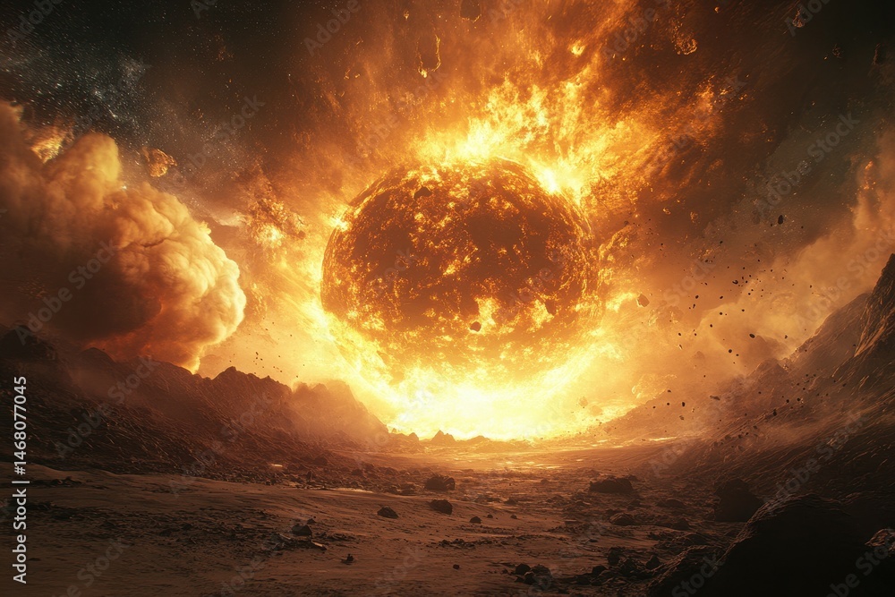 Poster a cyber attack disrupts a space exploration mission, causing a spacecraft to crash on an unknown pla
