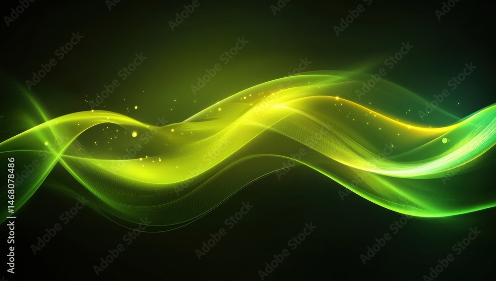 Canvas Prints abstract green background