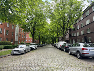 Neighborhood in Hamburg