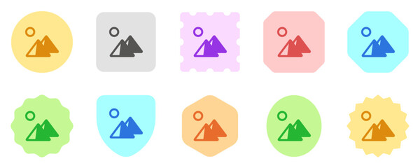 Editable pyramid vector icon. Landmark, monument, building, middle east, egypt, architecture. Part of a big icon set family. Perfect for web and app interfaces, presentations, infographics, etc