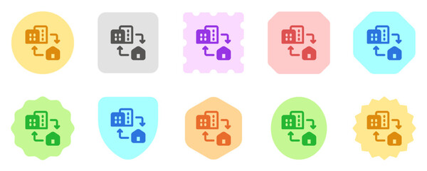 Editable office, home, commuting, remote vector icon. Remote work, job, profession, freelance. Part of a big icon set family. Perfect for web and app interfaces, presentations, infographics, etc