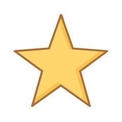 Shining Star Illuminating the Night Sky, Symbolizing Hope and Dreams