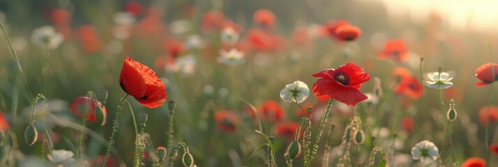 Obraz premium beautiful bright colorful flowers