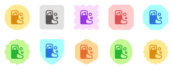 Fototapeta premium Editable shaving cream vector icon. Barbershop, lifestyle, grooming. Part of a big icon set family. Perfect for web and app interfaces, presentations, infographics, etc