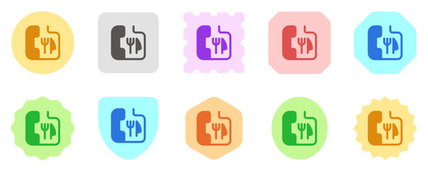 Editable phone order vector icon. Part of a big icon set family. Perfect for web and app interfaces, presentations, infographics, etc