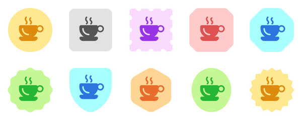 Editable a cup of hot coffee vector icon. Cafe, coffee shop, restaurant, drink, beverages. Part of a big icon set family. Perfect for web and app interfaces, presentations, infographics, etc