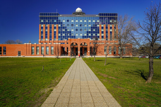 Infopark high school campus in Budapest