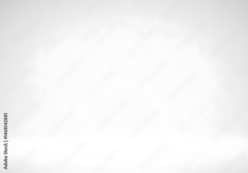 Poster clean white gradient background with soft light for product display, presentations, and web design