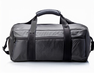 Naklejka premium duffle bag isolated on white background