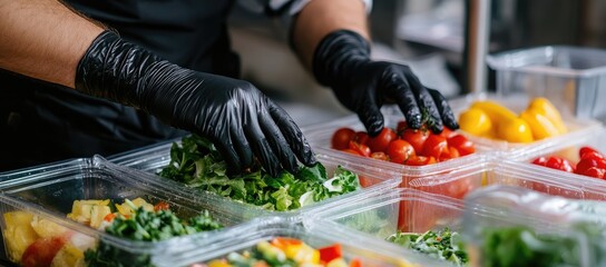 Preparing Fresh Produce for Catering
