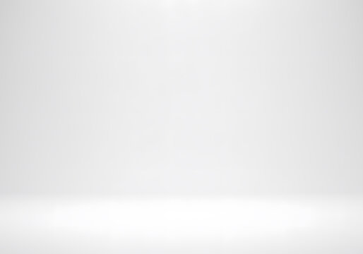 Fototapeta Clean white background with subtle gradient, perfect for product display and minimalist designs