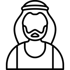 Arab Man Icon