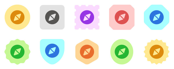 Editable compass vector icon. Map, location, navigation. Part of a big icon set family. Perfect for web and app interfaces, presentations, infographics, etc