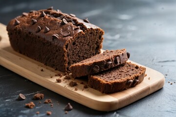 chocolate brownie cake on wood background concept de g&acirc;teau brownie au chocolat sur fond de bois concepto de pastel de brownie de chocolate sobre fondo de madera