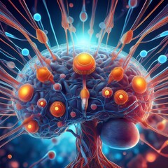 Nanobots im neuronalen Netzwerk