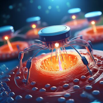Nanoroboter reparieren Zellgewebe