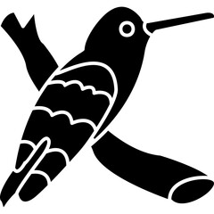 Violetcrowned Hummingbird Icon
