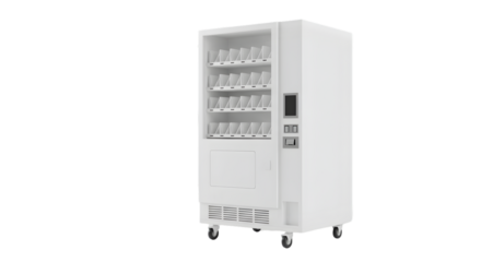 Vending Machine Isolated on Transparent Background