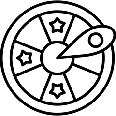 Roulette Wheel Icon