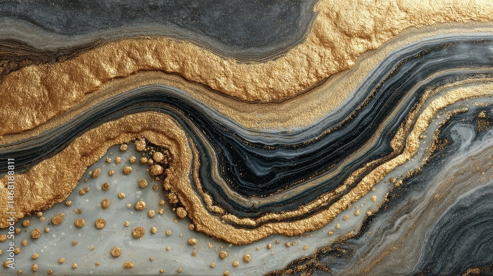Poster textured abstract surface with flowing patterns and earthy tones.
