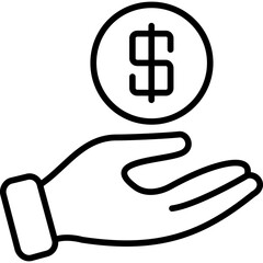 Give Money Icon