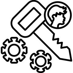 Permission Key Icon