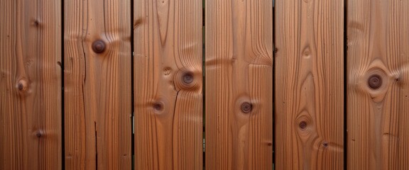 Fototapeta premium Rustic Cedar Wood Texture Rich Reddish Brown Tones, Knots, and Natural Grain for Outdoor Projects