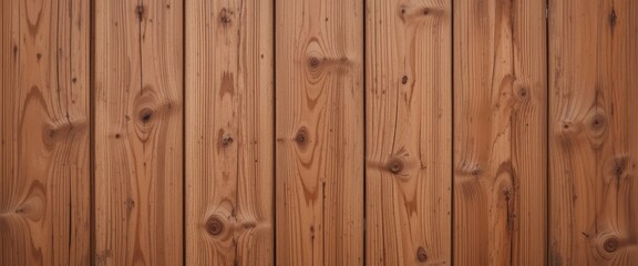 Fototapeta premium Rustic Cedar Wood Texture Reddish Brown Tones, Knots, and Vertical Grain for Outdoor Projects