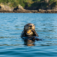 Fototapeta premium Sea Otter