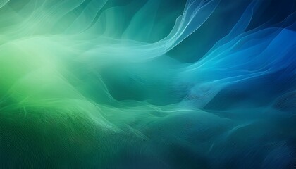 Fototapeta premium gradient green blue background illustration detailed and intricate image