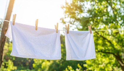 爽やかな洗濯のイメージ