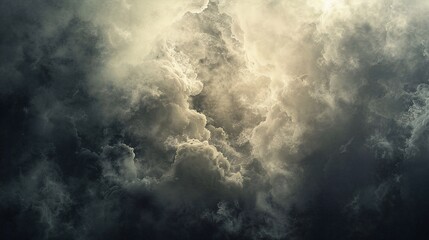 Obraz premium Dramatic stormy clouds