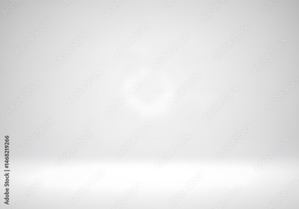 Poster light gray background with soft gradient and subtle light flare, ideal for product photography, pres
