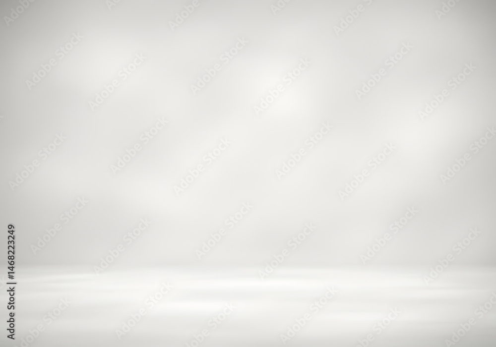 Poster minimalist studio background with soft light and floor for product display and presentations