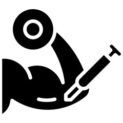 Steroid Injection Icon