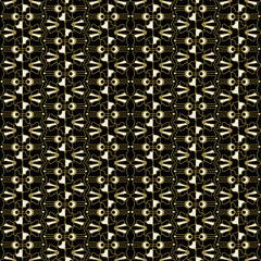Art Deco style seamless pattern. 1900s - 1920s ornate background. 