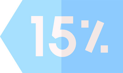 15 illustration on a white background     