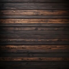 Fototapeta premium Dark Brown Wooden Planks Background Texture