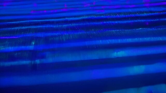 Abstract Glowing Lines Creating an Electric Blue Background
