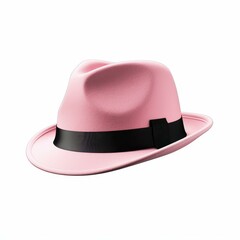 Elevate your style with this chic fedora, complete with a sleek black ribbon for a modern touch to any outfit.