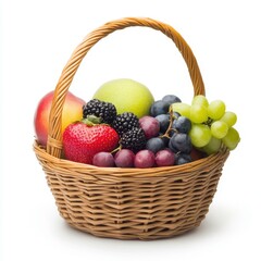 Revitalize your home decor with this colorful fruit basket, a delightful gift that embodies natures bounty.