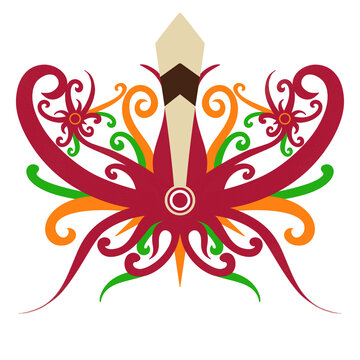 Dayaknese ornament