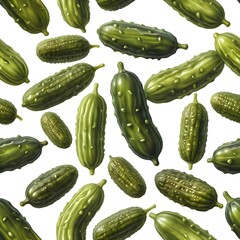 Floating Dill Pickles