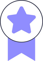 medal illustration on a white background     