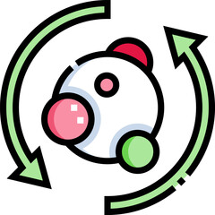 metabolism (3) illustration on a white background     