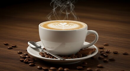 Fresh Brew and Beans in a Clean Styled Setup