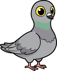 blue bird on a white background