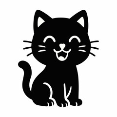 vector illustration of a cat