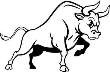 vector illustration of a donkey