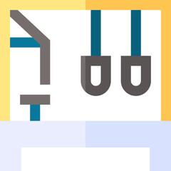 pilates illustration on a white background     